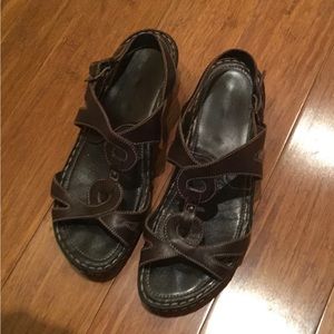 Brown Leather Sandals